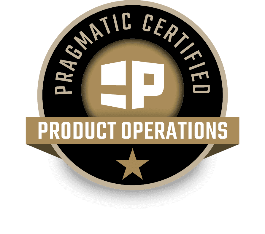 Pragmatic Institute Certified Product Operatoins Badge