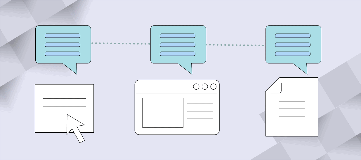 Graphic depicting how to make an ideal product message map