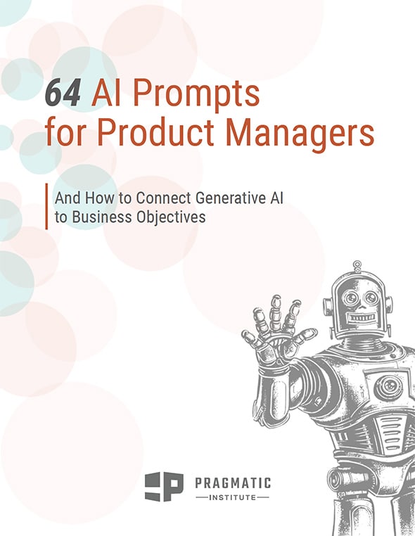 64 AI Prompts for Product Managers ebook cover