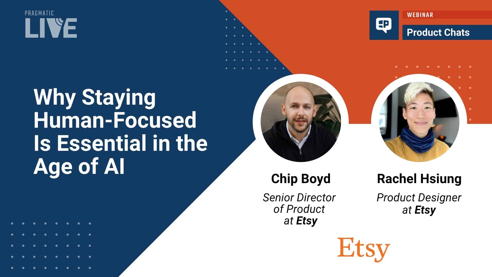 Age of AI webinar with Chip Boyd and Rachel Hsiung of Etsy