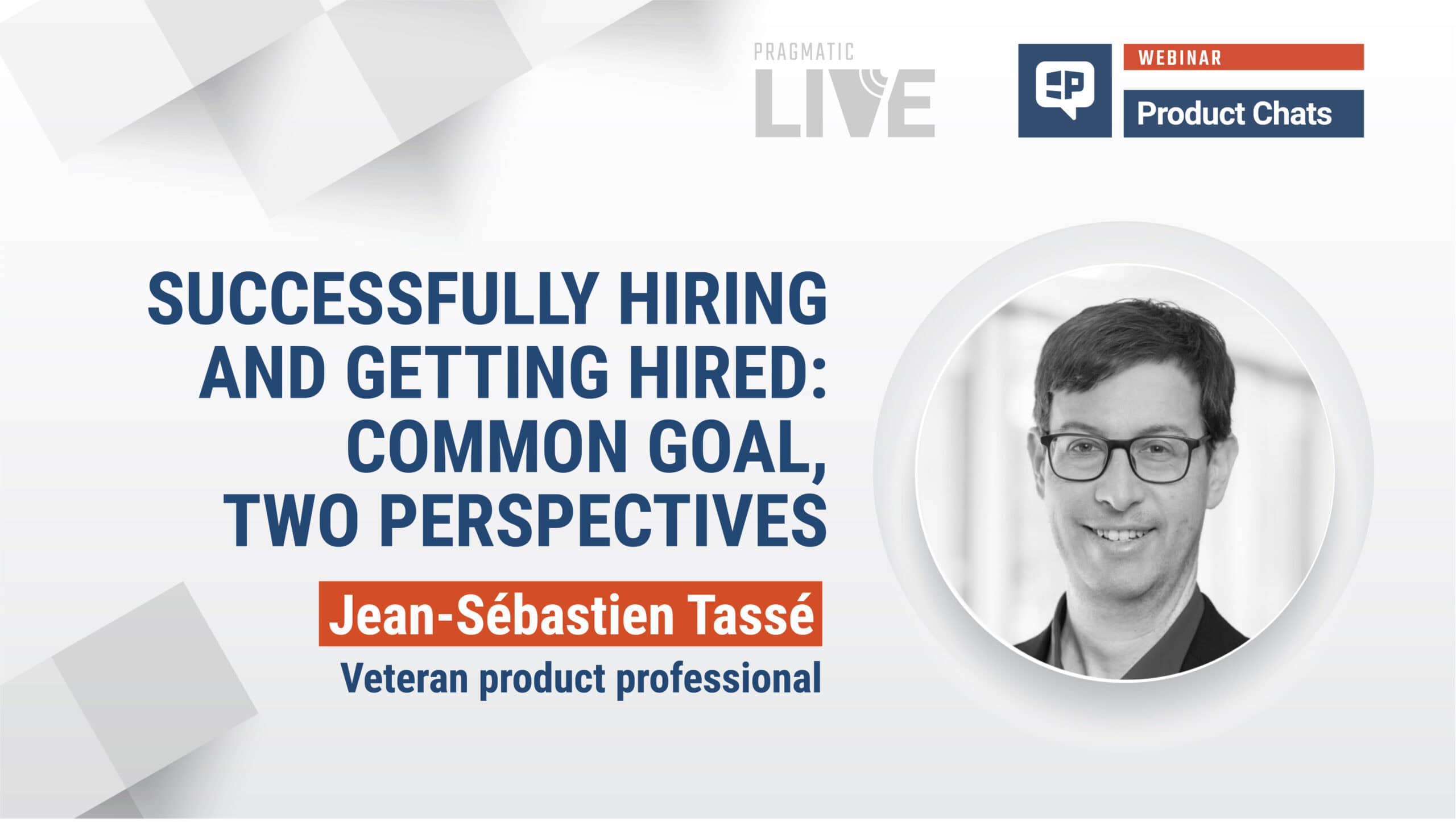 Webinar with Jean-Sebastien Tasse