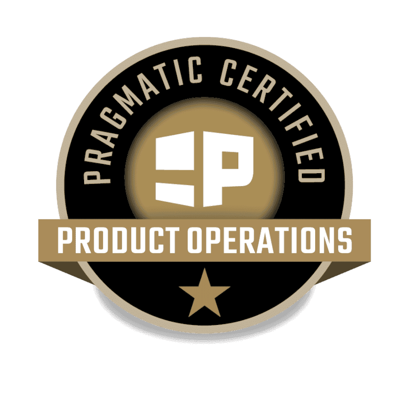 Pragmatic Institute Certified Product Operations Badge